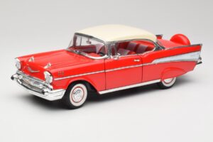 Chevrolet Bel Air Matador Κόκκινο & India Ελεφαντόδοντο Road Legends 1:18 92109 Μέταλλο