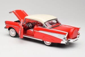 Chevrolet Bel Air Matador Κόκκινο & India Ελεφαντόδοντο Road Legends 1:18 92109 Μέταλλο - εικόνα 5 από 8