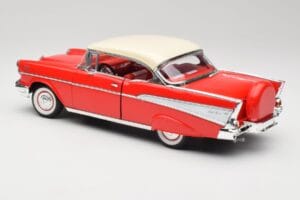 Chevrolet Bel Air Matador Κόκκινο & India Ελεφαντόδοντο Road Legends 1:18 92109 Μέταλλο - εικόνα 7 από 8