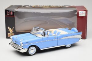 Chevrolet Bel Air Καμπριολέ Μπλε Road Signature 1:18 55/1/0863 Μέταλλο - εικόνα 8 από 8