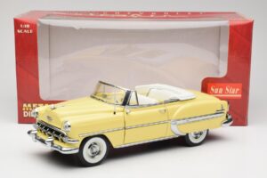 Chevrolet Bel Air Καμπριολέ Κίτρινο Sun Star 1:18 1712 Μέταλλο - εικόνα 8 από 8