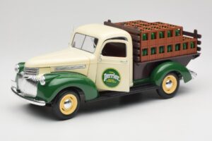 Chevrolet Brasseur Perrier Delivery Van Πράσινο Solido 1:18 203243 Μέταλλο - εικόνα 2 από 8