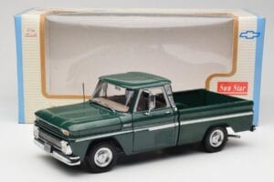 Chevrolet C-10 Πράσινο Sun Star 1:18 1360 Μέταλλο - εικόνα 8 από 8