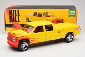Chevrolet C2500 Silverado Pussy Wagon From Kill Bill Κίτρινο GreenLight 1:18 19015 Μέταλλο - εικόνα 6 από 6