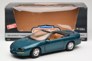 Chevrolet Camaro Z28 Καμπριολέ Πράσινο American Muscle 1:18 7231D0 Μέταλλο - εικόνα 8 από 8