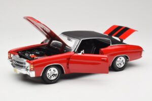 Chevrolet Chevelle SS 454 Κόκκινο Maisto 1:18 531892 Μέταλλο - εικόνα 2 από 8