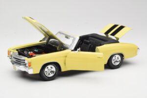 Chevrolet Chevelle SS 454 Κίτρινο Maisto 1:18 531890 Μέταλλο - εικόνα 2 από 8
