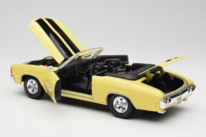 Chevrolet Chevelle SS 454 Κίτρινο Maisto 1:18 531890 Μέταλλο - εικόνα 5 από 8