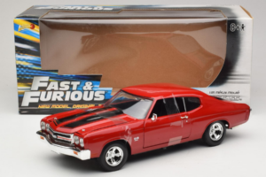 Chevrolet Chevelle SS Fast & Furious Κόκκινο Johnny Lightning 1:18 39578 Μέταλλο - εικόνα 6 από 6