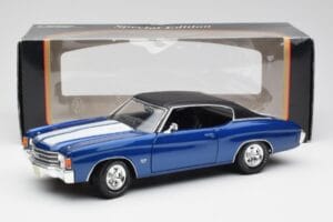Chevrolet Chevelle SS 454 Μπλε Maisto 1:18 531886 Μέταλλο - εικόνα 8 από 8
