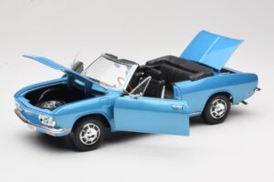 Chevrolet Corvair Monza Καμπριολέ Μπλε Road Signature 1:18 92498 Μέταλλο - εικόνα 2 από 8