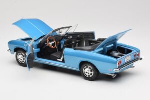 Chevrolet Corvair Monza Καμπριολέ Μπλε Road Signature 1:18 92498 Μέταλλο - εικόνα 5 από 8
