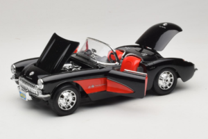 Chevrolet Corvette C1 Μαύρο & Κόκκινο Bburago 1:18 3034-M1 Μέταλλο - εικόνα 2 από 8
