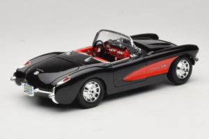 Chevrolet Corvette C1 Μαύρο & Κόκκινο Bburago 1:18 3034-M1 Μέταλλο - εικόνα 3 από 8