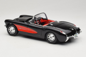 Chevrolet Corvette C1 Μαύρο & Κόκκινο Bburago 1:18 3034-M1 Μέταλλο - εικόνα 7 από 8