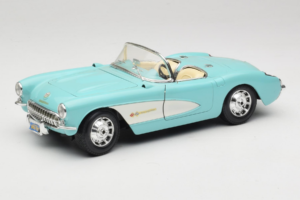 Chevrolet Corvette C1 Μπλε & Λευκό Bburago 1:18 3024-M2 Μέταλλο