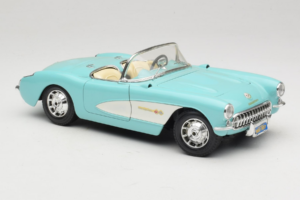 Chevrolet Corvette C1 Μπλε & Λευκό Bburago 1:18 3024-M2 Μέταλλο - εικόνα 6 από 8