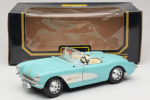 Chevrolet Corvette C1 Μπλε & Λευκό Bburago 1:18 3024-M2 Μέταλλο - εικόνα 8 από 8