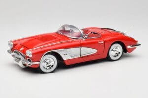 Chevrolet Corvette C1 Κόκκινο Motormax 1:18 73100TC Μέταλλο