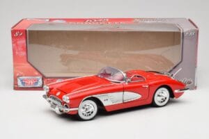 Chevrolet Corvette C1 Κόκκινο Motormax 1:18 73100TC Μέταλλο - εικόνα 8 από 8