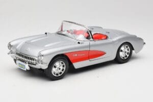 Chevrolet Corvette C1 Ασημί Bburago 1:18 3034 Μέταλλο
