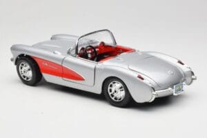 Chevrolet Corvette C1 Ασημί Bburago 1:18 3034 Μέταλλο - εικόνα 7 από 8