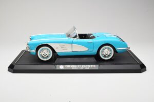 Chevrolet Corvette C1 Hard Top Μπλε Solido 1:12 1202-M1 Μέταλλο - εικόνα 4 από 8