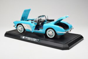 Chevrolet Corvette C1 Hard Top Μπλε Solido 1:12 1202-M1 Μέταλλο - εικόνα 5 από 8