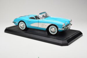 Chevrolet Corvette C1 Hard Top Μπλε Solido 1:12 1202-M1 Μέταλλο - εικόνα 6 από 8