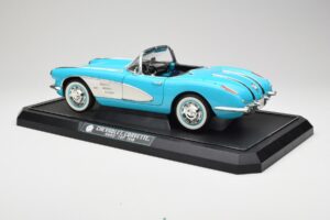 Chevrolet Corvette C1 Hard Top Μπλε Solido 1:12 1202-M1 Μέταλλο - εικόνα 7 από 8