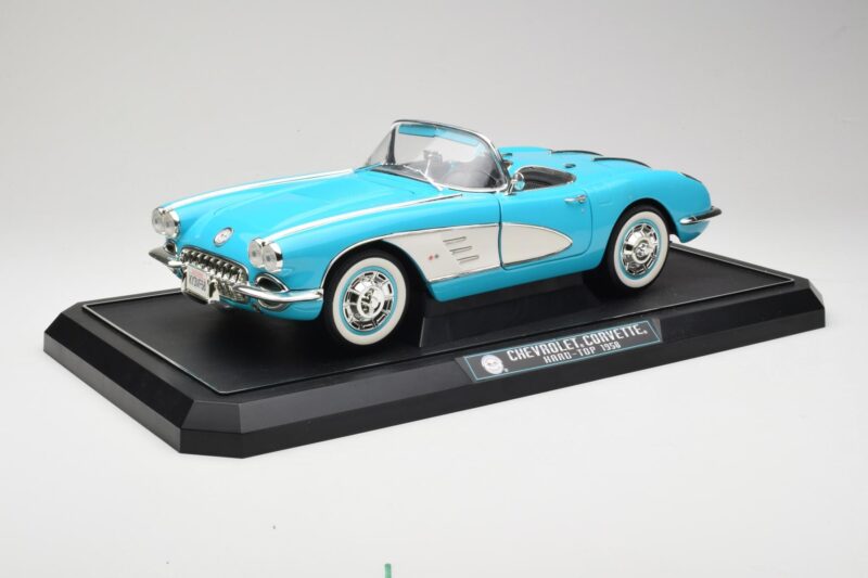 Chevrolet Corvette C1 Hard Top Μπλε Solido 1:12 1202-M1 Μέταλλο