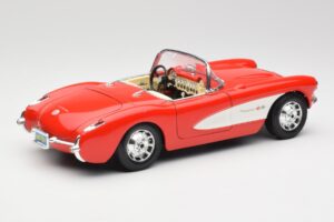 Chevrolet Corvette C1 Roadster Κόκκινο Bburago 1:18 3024 Μέταλλο - εικόνα 3 από 8