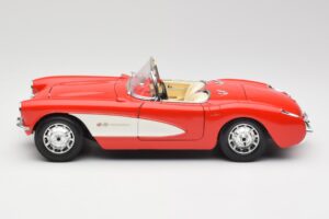 Chevrolet Corvette C1 Roadster Κόκκινο Bburago 1:18 3024 Μέταλλο - εικόνα 4 από 8