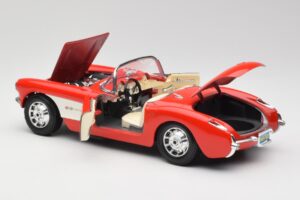 Chevrolet Corvette C1 Roadster Κόκκινο Bburago 1:18 3024 Μέταλλο - εικόνα 5 από 8