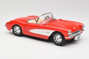 Chevrolet Corvette C1 Roadster Κόκκινο Bburago 1:18 3024 Μέταλλο - εικόνα 6 από 8
