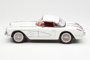 Chevrolet Corvette C1 Spider Hard Top Snowcrest Λευκό AUTOart 1:18 71147 Μέταλλο - εικόνα 4 από 8