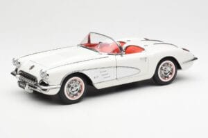 Chevrolet Corvette C1 Spider Hard Top Snowcrest Λευκό AUTOart 1:18 71147 Μέταλλο