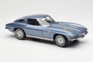 Chevrolet Corvette C2 Γαλαζόγκριζο Μεταλλικό AUTOart 1:18 71182 Μέταλλο - εικόνα 6 από 8