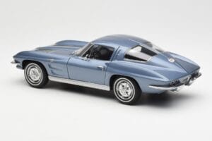Chevrolet Corvette C2 Γαλαζόγκριζο Μεταλλικό AUTOart 1:18 71182 Μέταλλο - εικόνα 7 από 8