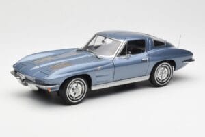 Chevrolet Corvette C2 Γαλαζόγκριζο Μεταλλικό AUTOart 1:18 71182 Μέταλλο
