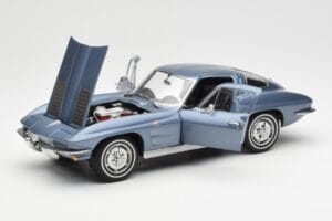 Chevrolet Corvette C2 Γαλαζόγκριζο Μεταλλικό AUTOart 1:18 71182 Μέταλλο - εικόνα 2 από 8