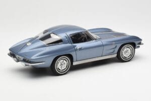 Chevrolet Corvette C2 Γαλαζόγκριζο Μεταλλικό AUTOart 1:18 71182 Μέταλλο - εικόνα 3 από 8