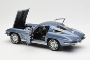 Chevrolet Corvette C2 Γαλαζόγκριζο Μεταλλικό AUTOart 1:18 71182 Μέταλλο - εικόνα 5 από 8