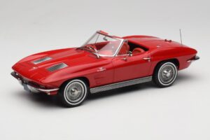 Chevrolet Corvette C2 Sting Ray Καμπριολέ Riverside Red Norev 1:18 189056 Μέταλλο