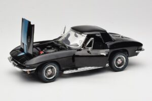 Chevrolet Corvette C2 Μαύρο American Muscle 1:18 AMM1099/06 Μέταλλο - εικόνα 2 από 8