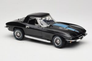 Chevrolet Corvette C2 Μαύρο American Muscle 1:18 AMM1099/06 Μέταλλο - εικόνα 6 από 8