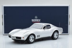 Chevrolet Corvette C3 Ασημί Norev 1:18 189032 Μέταλλο - εικόνα 6 από 6