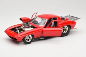 Chevrolet Corvette C3 Dragster Κόκκινο Hot Wheels 1:18 29226 Μέταλλο - εικόνα 2 από 8