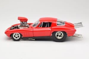Chevrolet Corvette C3 Dragster Κόκκινο Hot Wheels 1:18 29226 Μέταλλο - εικόνα 4 από 8