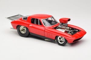 Chevrolet Corvette C3 Dragster Κόκκινο Hot Wheels 1:18 29226 Μέταλλο - εικόνα 6 από 8